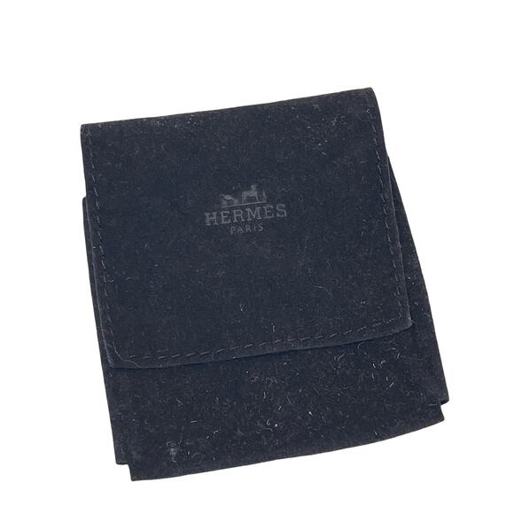 Hermes Other - Hermes brown suede bracelet dust bag